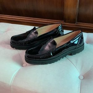 Ron White black patent leather loafers (women’s size 41)